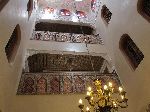 Interior of Riad (Garden house) in the medina, Fez, Morocco