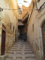 Narrow street in the medina, Fez, Morocco
