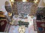 Interior of Riad (Garden house) in the medina, Fez, Morocco