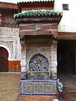 Nejjarine fountain, Nejjarine square fondouk, Fez, Morocco
