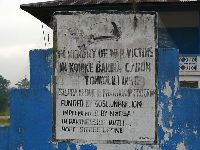Makali, Sierra Leone, war memorial