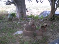 Dassa-Zouma, Benin, family ancestor ceremonial site,