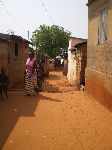 Togoville, Togo, street scene