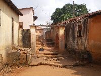 Togoville, Togo, street scene