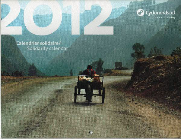 Bicycle Calendar Cover