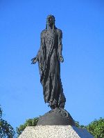 Christ, Familia Falla Bonet, Colon Cemetery, Havana, Cuba