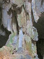 Limestone formation, Cueva de los Portales, Cuba