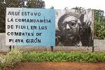 Sign for Fidel Command Post, Bay of Pigs, Australia, Cuba