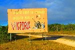 "A decisive battle for the victory was fought here", Playa Giron, Cuba