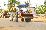 Tractor travel, Horquitas, Cienfuego, Cuba