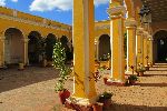 Courtyard, Palacio de Cantero, Trinidad museum, Cuba