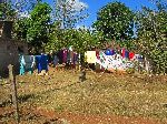 Laundry drying, Trinidad, Cuba