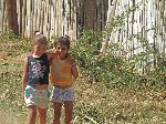 Two young girls,Trinidad, Cuba