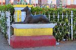 Dog statue, Trinidad, Cuba