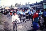 Ecuador, San Juan de Pastocalle, bull fight