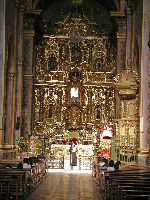 Cathedral of El Quinche interior