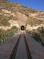 Quito cyclovia (rail trail), tunnel