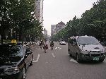 Bicycling in Gangnam, Seoul