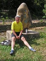 Relaxing on the roadside