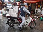 transport in the market, Jinju City