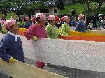 Woven silk cloth, Jinju parade