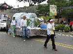 Display for farming in the 1980, in the Jinju parade