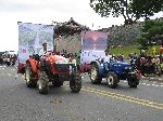 Display for farming in the 1980, in the Jinju parade