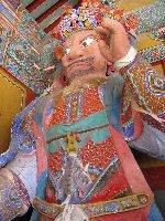 Gwangmok Deva (dragon) over the west, Woljeongsa