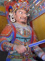 Jeungjang Deva (sword) over the south, Woljeongsa