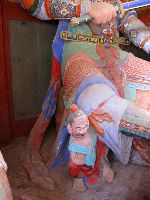 Demon under foot of Gwangmok Deva, Woljeongsa