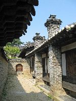 Chimney for ondol heating system, Changdeokgung Palace