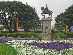 Statue of General Gyebaek, Buyeo, Korea