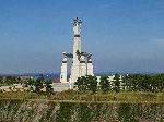 Completion monument "Land of Promise" Sinsido Rest Area, Saemangeum Seawall, Korea