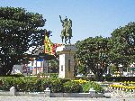 Statue of General Gyebaek, Buyeo, Korea