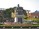 Statue of Seongwang (King Seong), Buyeo, Korea