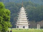 Nine Story Stone Pagoda of Mireuksa, Korea