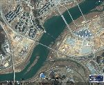 Google Earth 23 March 2015, Sejong, Geum River, Korea