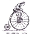 High Wheeler or Ordinary Bicycle
